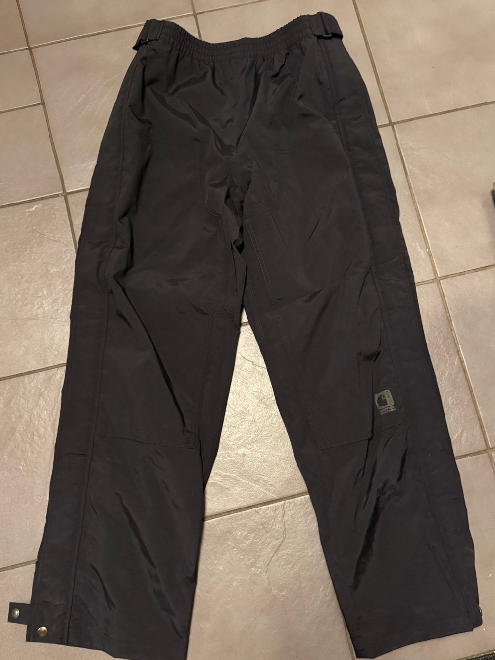 Carhartt Men’s Black Storm Defender Work Pants